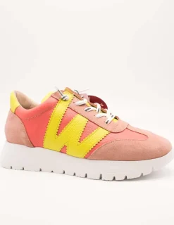 Deportivo Wonders A-2476 Combi Coral-Cyber de Mujer