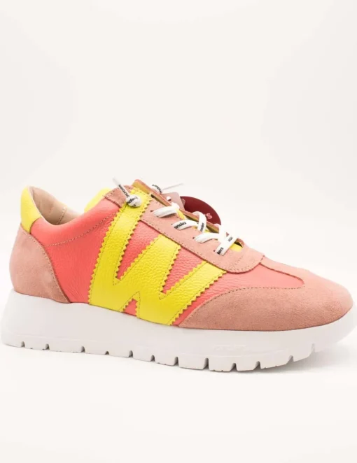 Deportivo Wonders A-2476 Combi Coral-Cyber de Mujer