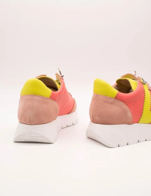 Deportivo Wonders A-2476 Combi Coral-Cyber de Mujer