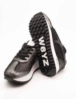 Deportivo W6YZ 2013564-47 KIS GLITTER BLACK de Mujer