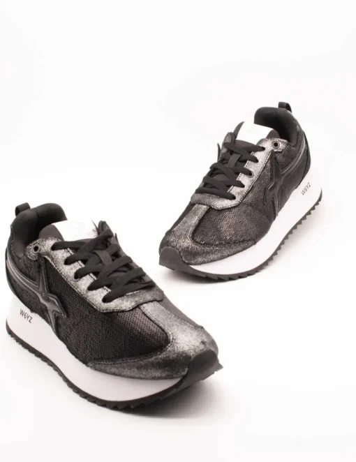 Deportivo W6YZ 2013564-47 KIS GLITTER BLACK de Mujer