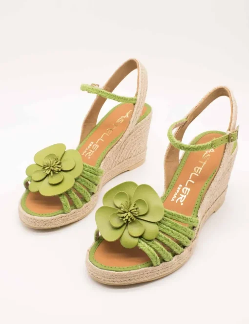 Esparto Casteller 30-21-933 Yute Verde Yuca de Mujer