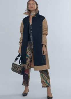 Gabardina Lola Casademunt 12470012 tostado de Mujer