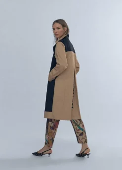 Gabardina Lola Casademunt 12470012 tostado de Mujer