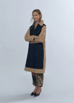 Gabardina Lola Casademunt 12470012 tostado de Mujer