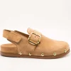 Mule Alpe 5396-11-36 Baby Silk Tan de Mujer