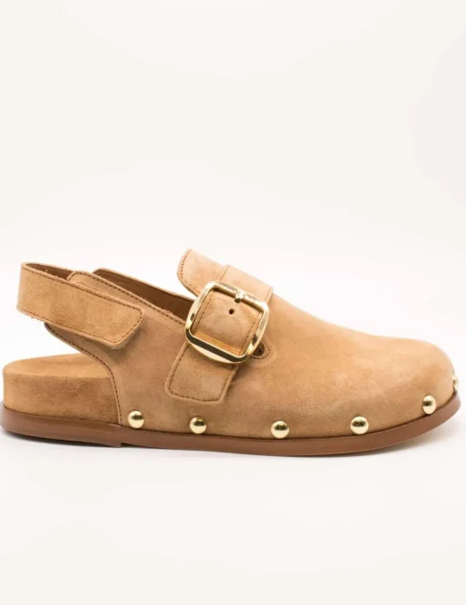 Mule Alpe 5396-11-36 Baby Silk Tan de Mujer