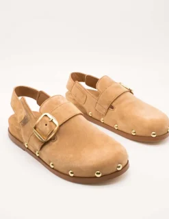 Mule Alpe 5396-11-36 Baby Silk Tan de Mujer