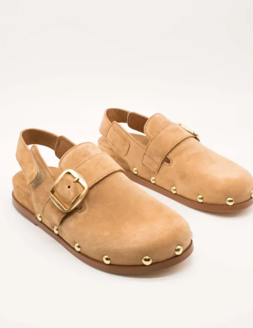 Mule Alpe 5396-11-36 Baby Silk Tan de Mujer