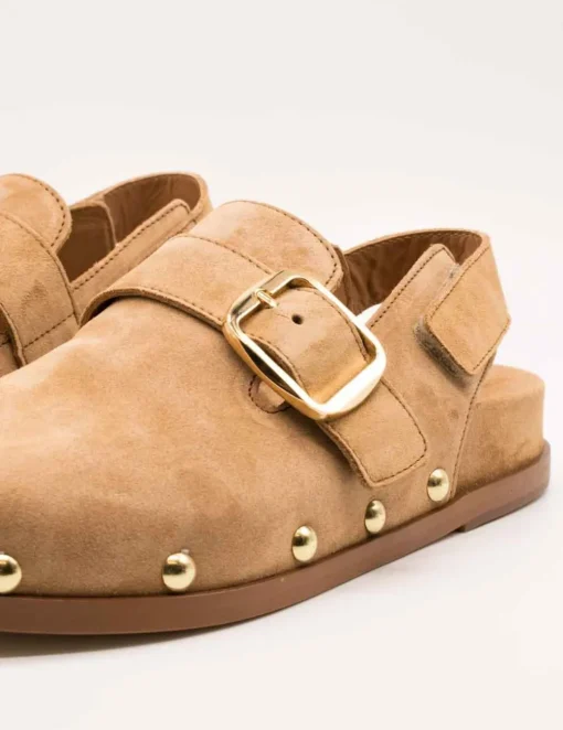 Mule Alpe 5396-11-36 Baby Silk Tan de Mujer