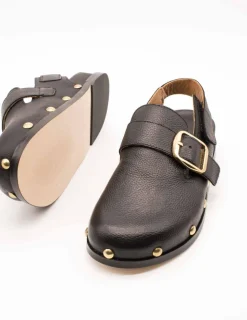 Mule Alpe 5396-23-05 Napa Mars Negro de Mujer