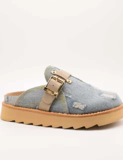 Mule Colors Of California HC-STORMY59-WHI de Mujer