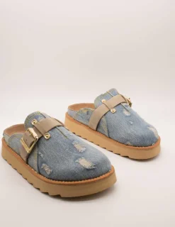 Mule Colors Of California HC-STORMY59-WHI de Mujer