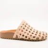 Mule Mexas Puebla Beige de Mujer