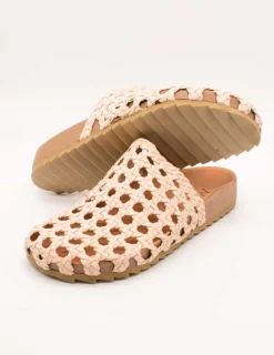 Mule Mexas Puebla Beige de Mujer