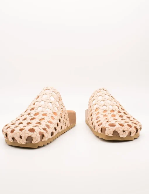 Mule Mexas Puebla Beige de Mujer