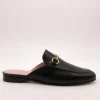 Mules Castellano Venecia negro de mujer.