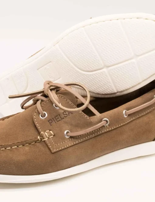 Nautico Pielsa 44100 Serraje Taupe de Hombre