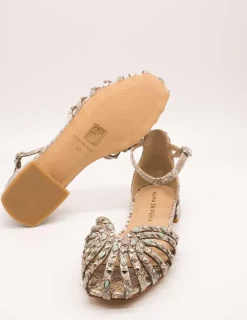 Sandalia Alma en Pena V250400 Snake Vison de Mujer