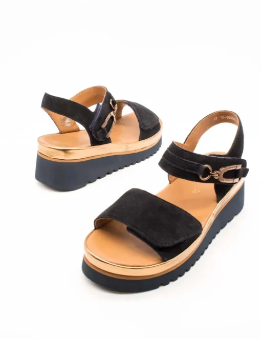 Sandalia Ara 12-50502-02 Blau Whisky de Mujer