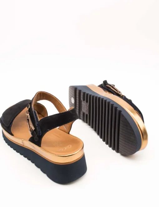 Sandalia Ara 12-50502-02 Blau Whisky de Mujer