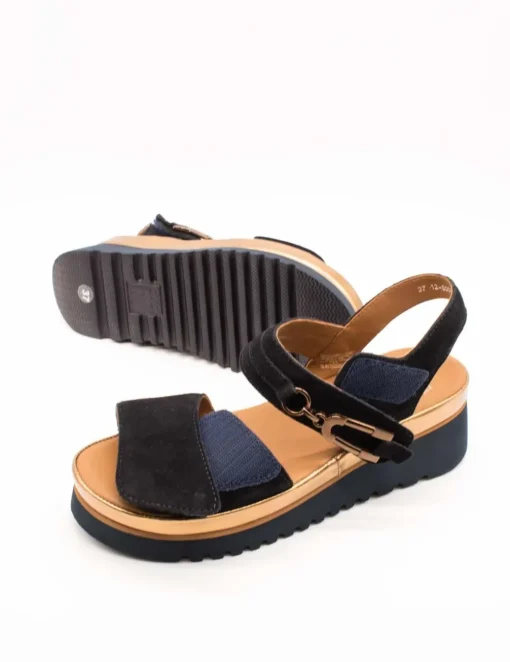 Sandalia Ara 12-50502-02 Blau Whisky de Mujer