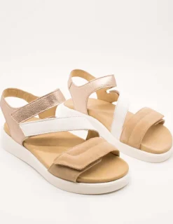 Sandalia Ara 12-21407-11 Sand Weiss Platin de Mujer
