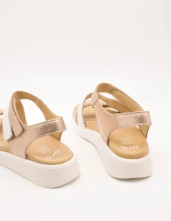 Sandalia Ara 12-21407-11 Sand Weiss Platin de Mujer