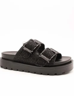 Sandalia Buffalo 1602283 Raya Ari Black de Mujer