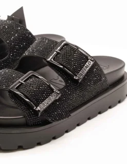 Sandalia Buffalo 1602283 Raya Ari Black de Mujer