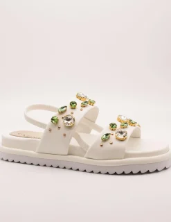 Sandalia Cafenoir C1GD9102 Bianco de Mujer