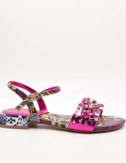 Sandalia Cafenoir C1GE9012 Fuxia de Mujer