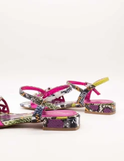 Sandalia Cafenoir C1GE9012 Fuxia de Mujer