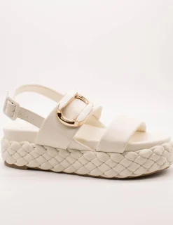 Sandalia Cafenoir C1HH9113 Bianco de Mujer