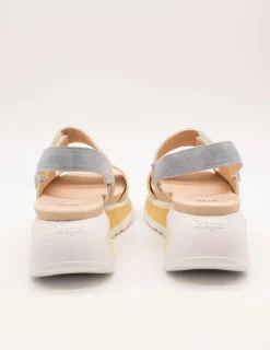 Sandalia Callaghan 35200 Pesca Crema de Mujer