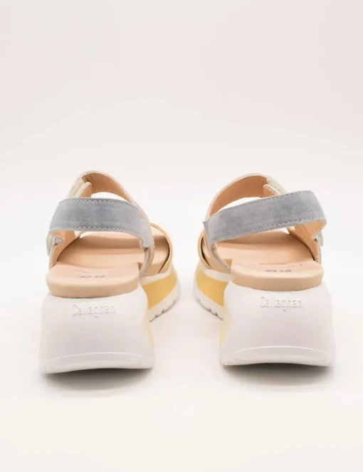 Sandalia Callaghan 35200 Pesca Crema de Mujer