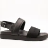 Sandalia Calvin Klein HM01742-BEH Black de Hombre