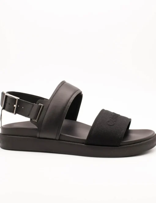 Sandalia Calvin Klein HM01742-BEH Black de Hombre