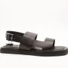 Sandalia Calvin Klein HM01736-BEH Black de Hombre