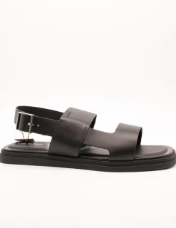 Sandalia Calvin Klein HM01736-BEH Black de Hombre