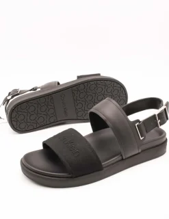 Sandalia Calvin Klein HM01742-BEH Black de Hombre