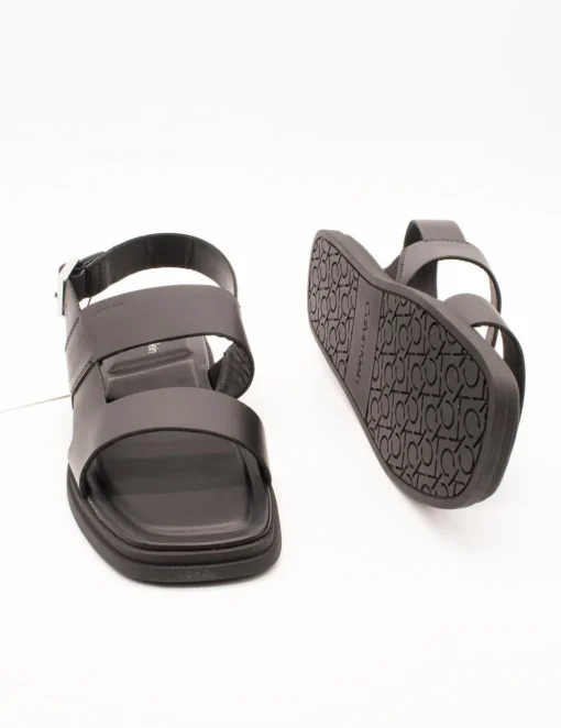 Sandalia Calvin Klein HM01736-BEH Black de Hombre