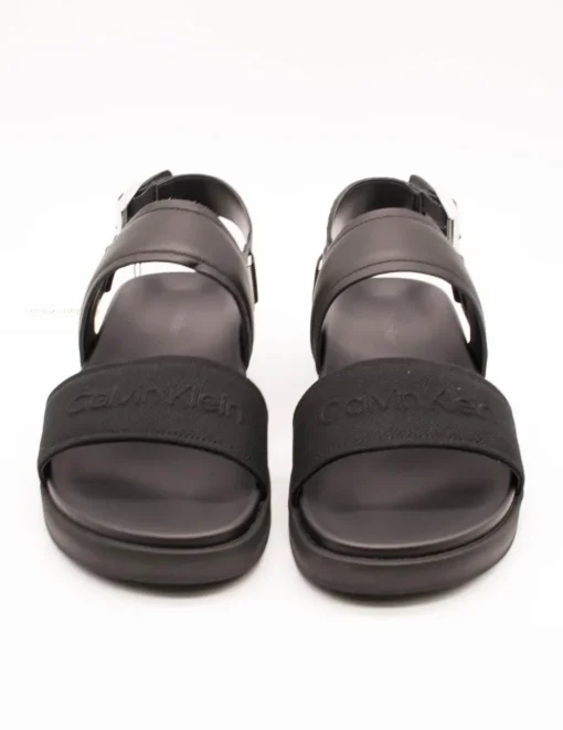 Sandalia Calvin Klein HM01742-BEH Black de Hombre