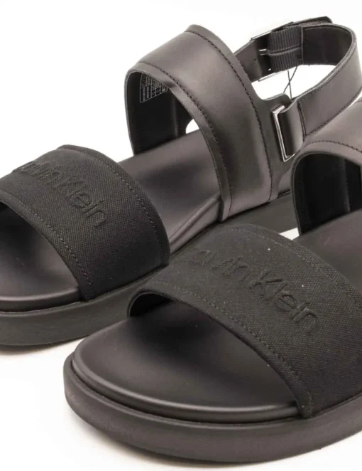 Sandalia Calvin Klein HM01742-BEH Black de Hombre
