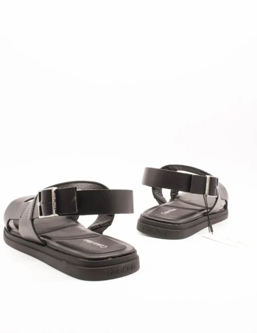 Sandalia Calvin Klein HM01736-BEH Black de Hombre