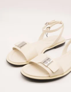 Sandalia Calvin Klein HW02367-AEO Turtle Dove de Mujer