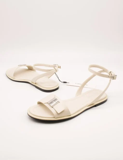 Sandalia Calvin Klein HW02367-AEO Turtle Dove de Mujer