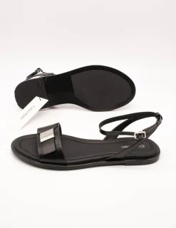 Sandalia Calvin Klein HW02367-BEH Black de Mujer
