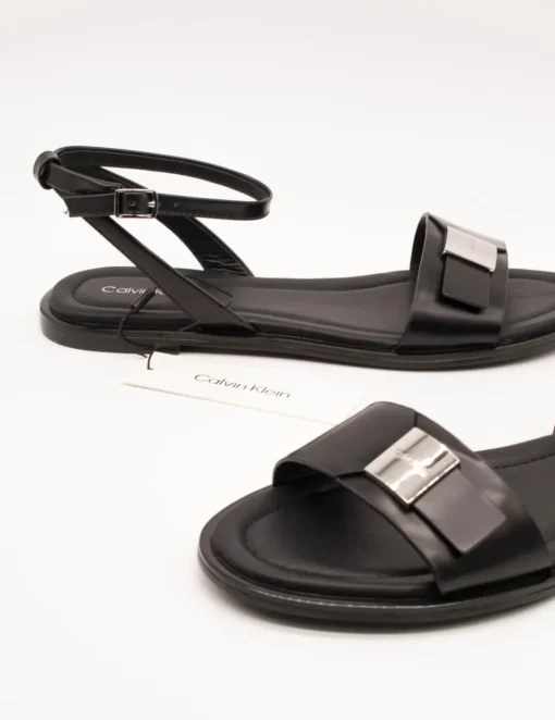 Sandalia Calvin Klein HW02367-BEH Black de Mujer