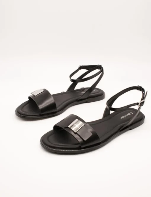 Sandalia Calvin Klein HW02367-BEH Black de Mujer